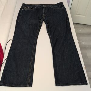 True Religion Dark Blue Straight Jeans